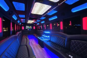 Sandy Limousine Bus Interior