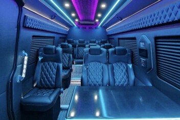Sandy Sprinter Bus Interior