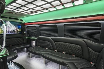 Sandy Sprinter Party Bus Interior
