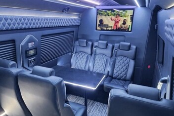 Sandy Sprinter Van Interior
