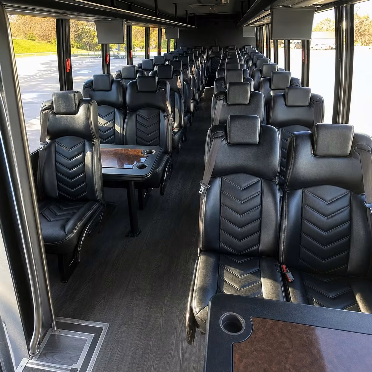 35 passenger minibus interior