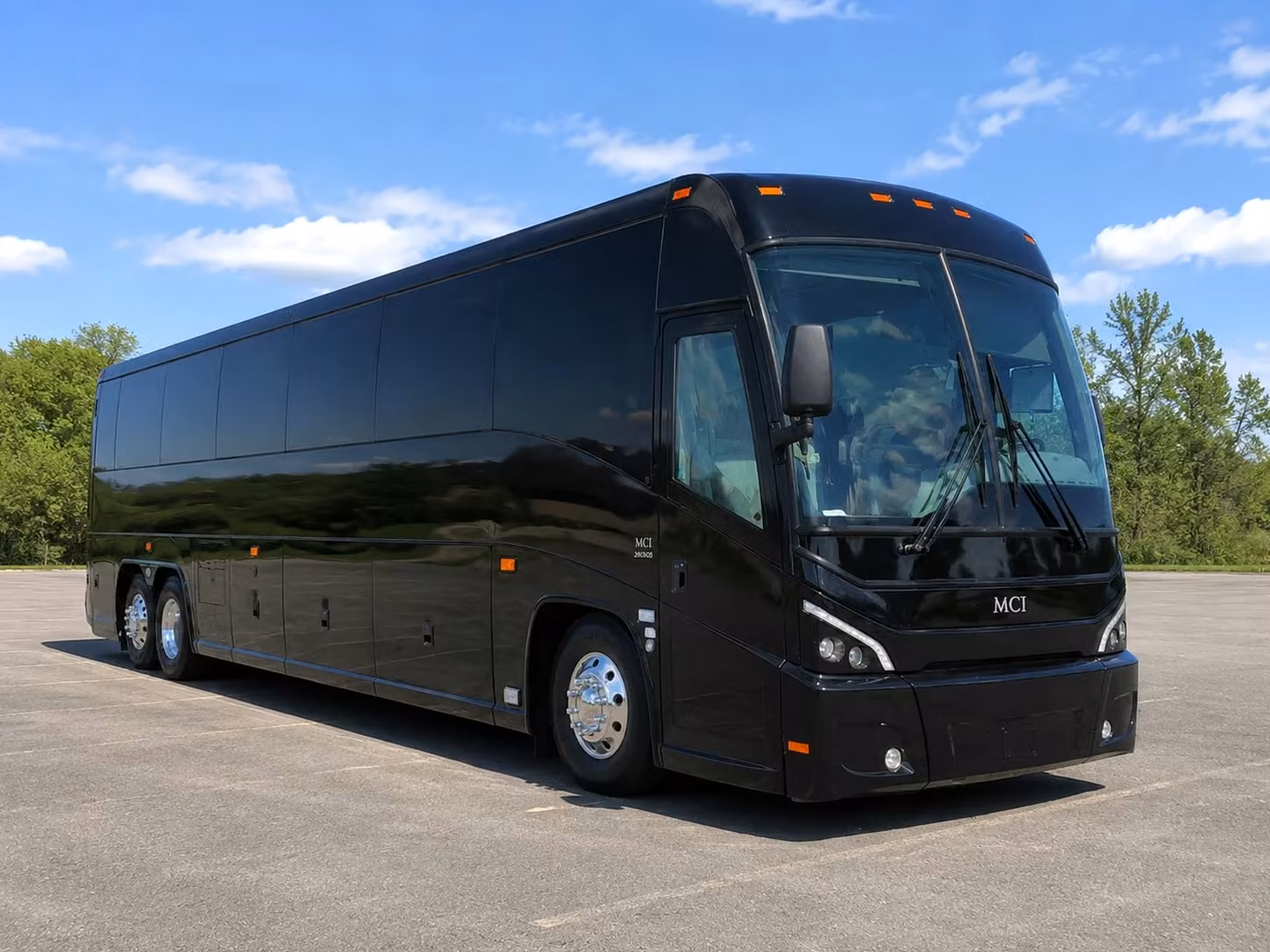56 passenger charter bus