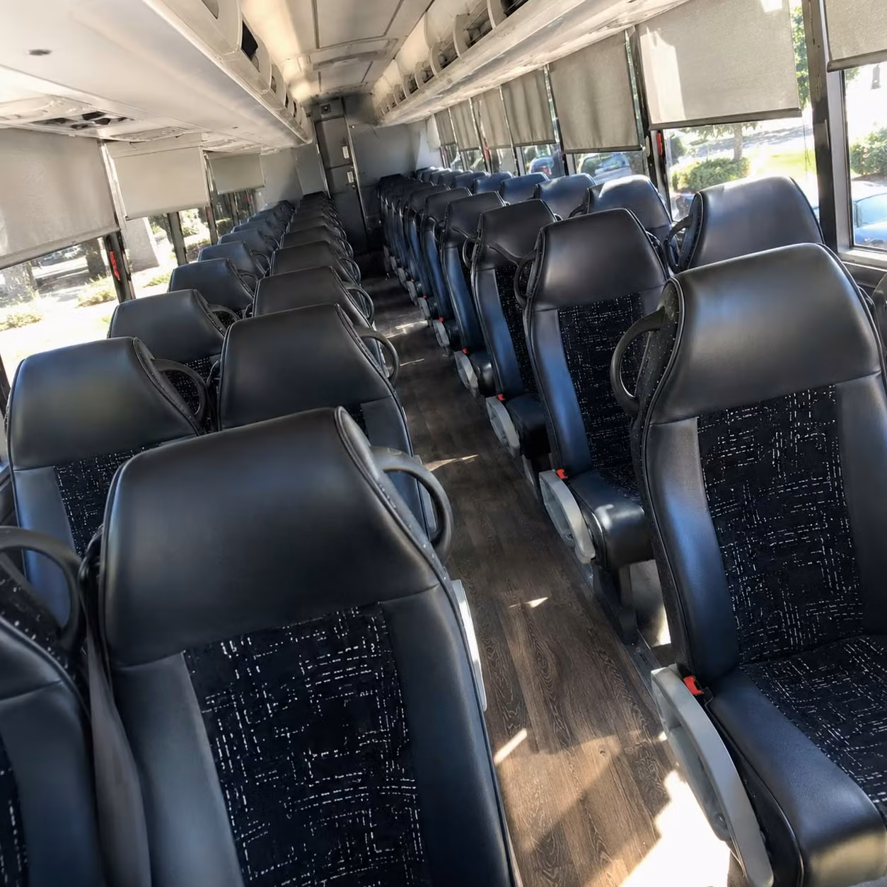 need a corporate charter bus to the salt palace convention center or mountain america expo center