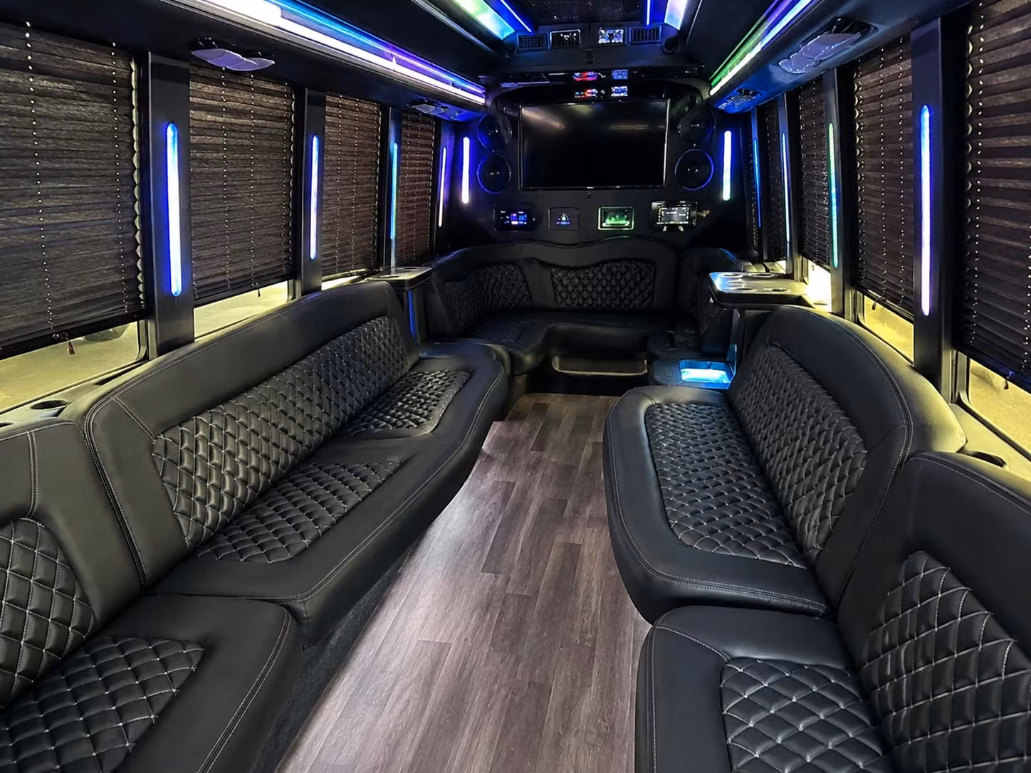 sandy party bus rentals for festival season and multi venue nights
