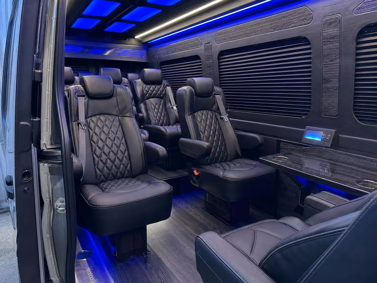 sprinter van transportation for groups and events across sandy